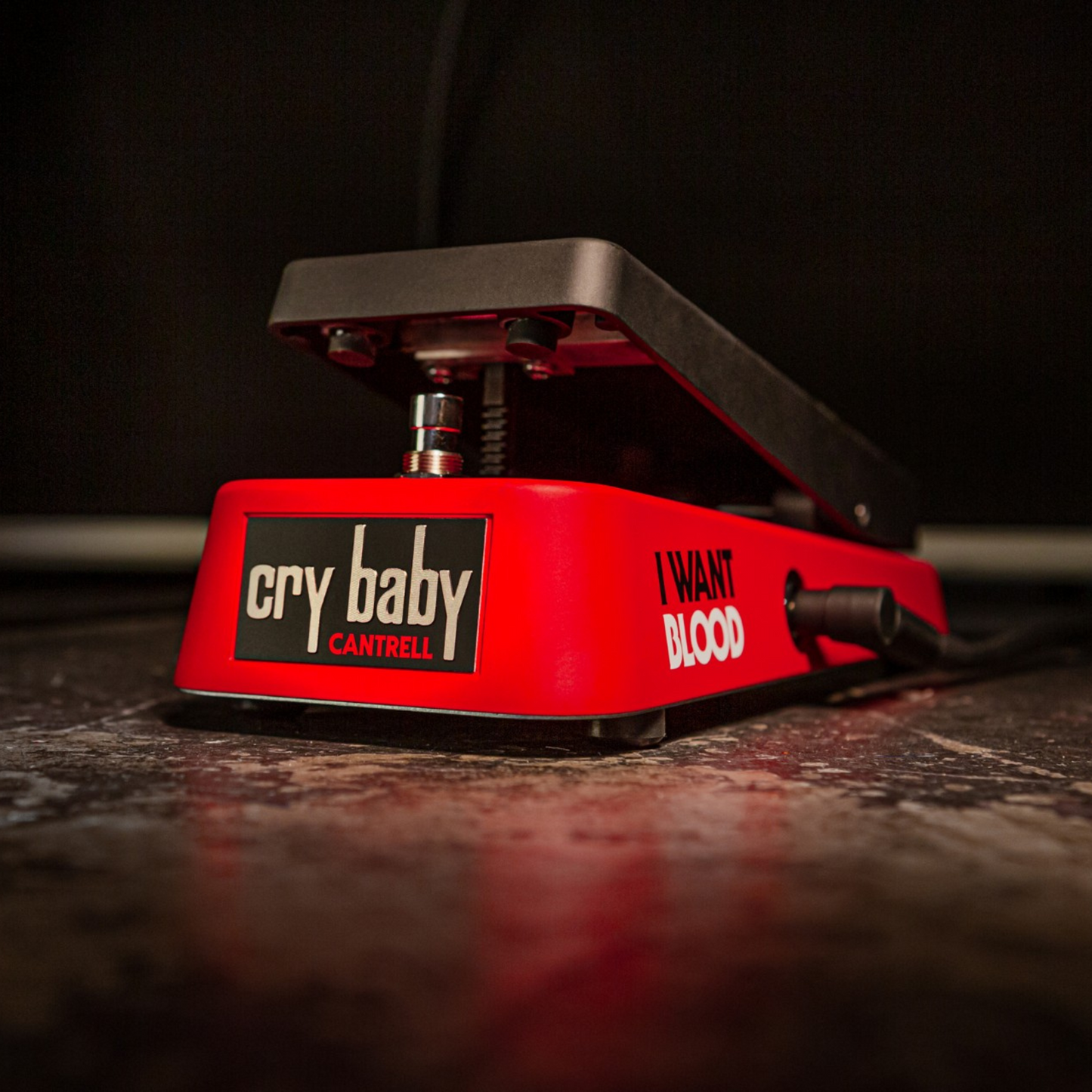 Signed JC Cry Baby® I Want Blood Wah Pedal