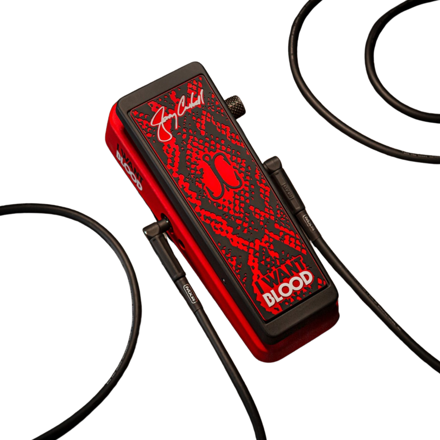 Signed JC Cry Baby® I Want Blood Wah Pedal