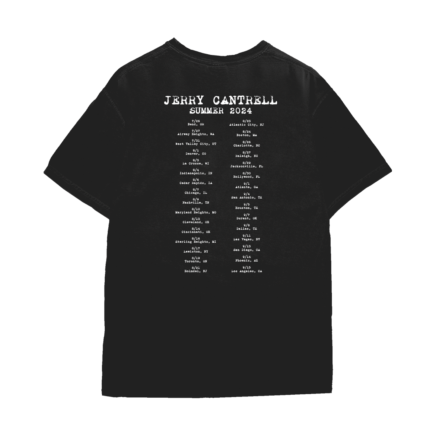 SNAKE EAGLE 2024 SUMMER TOUR T-SHIRT