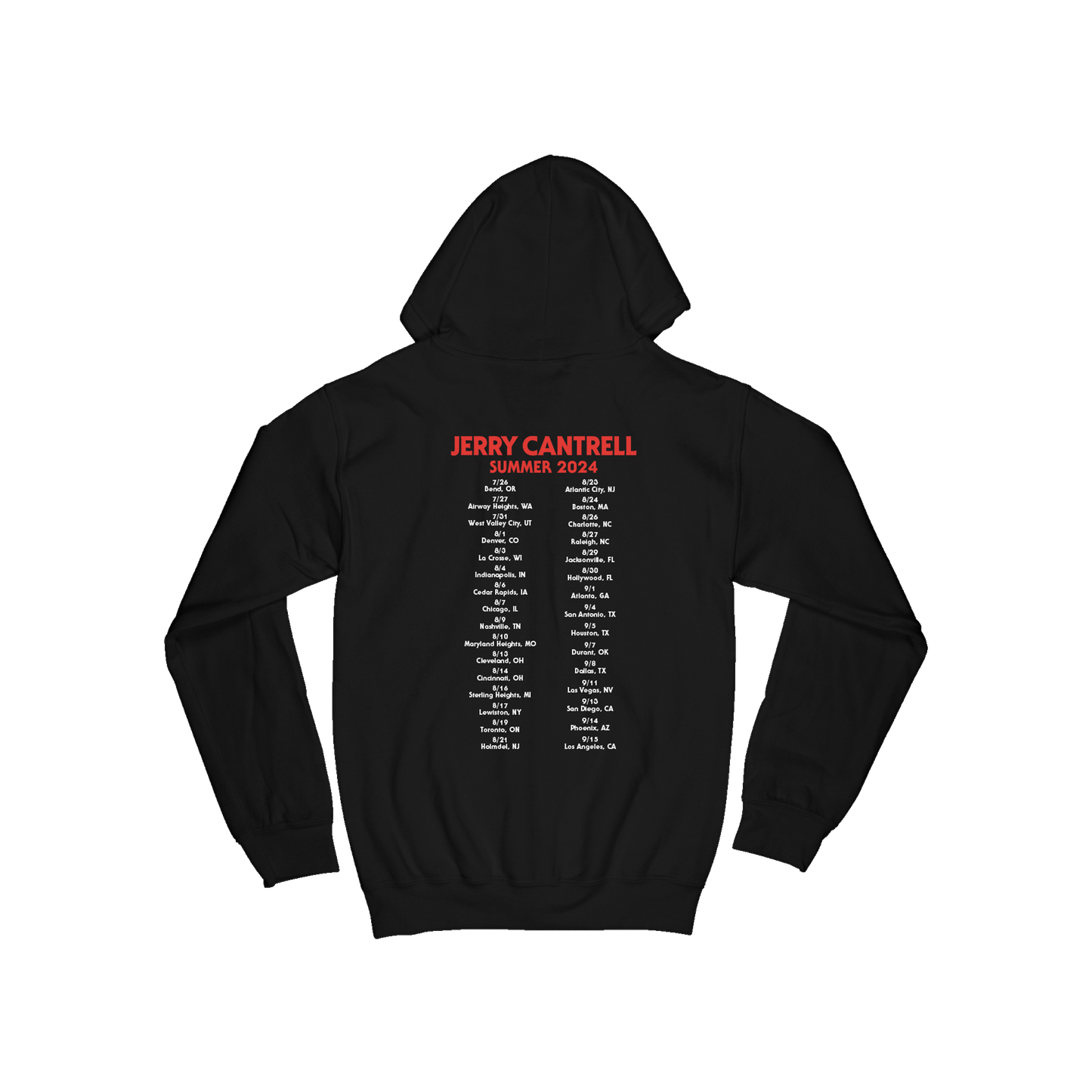 I WANT BLOOD SUMMER TOUR HOODIE