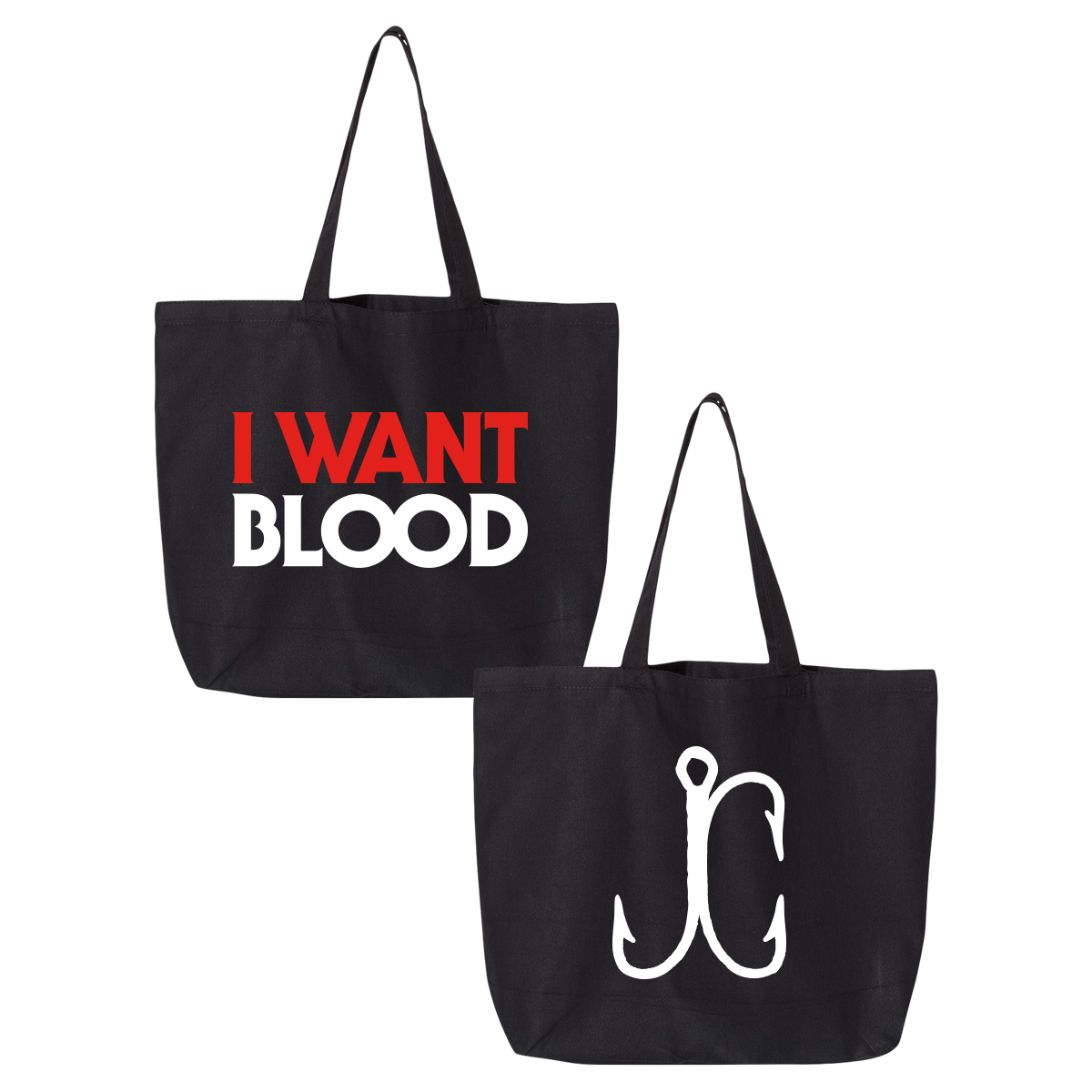 I Want Blood Tote Bag