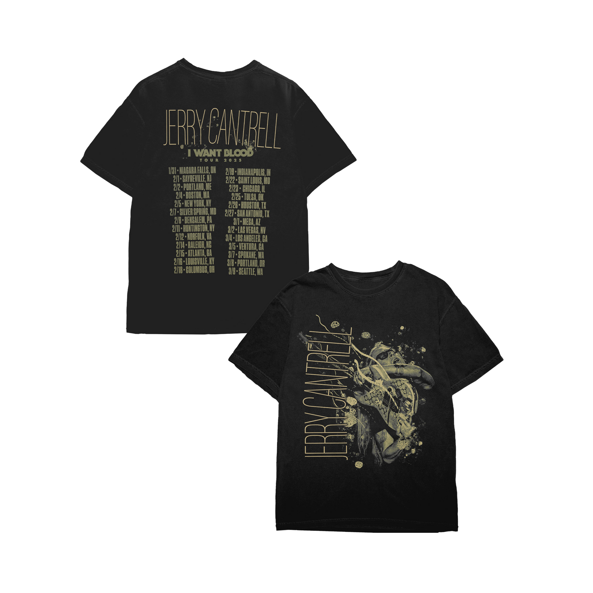 String Bend Photo Tour T-Shirt – Jerry Cantrell