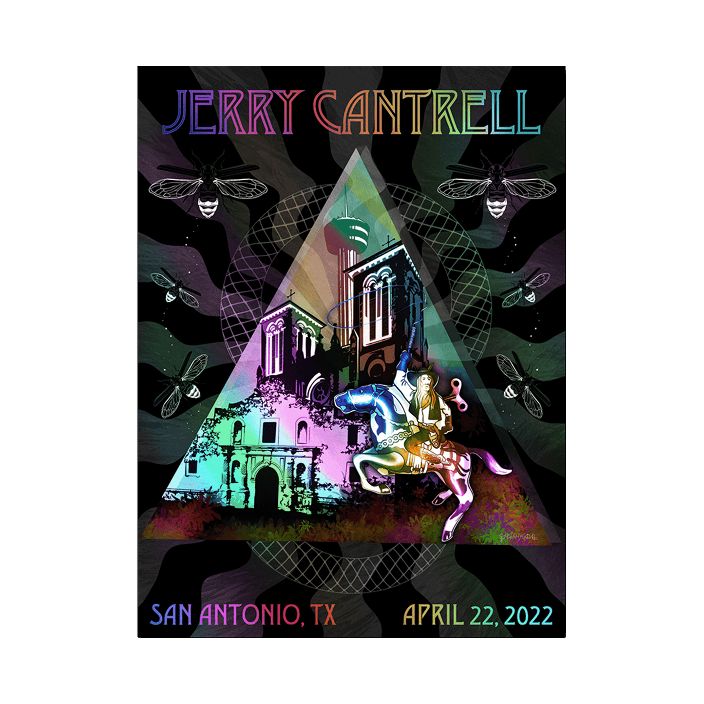 Brighten 2022 Tour San Antonio Numbered Poster