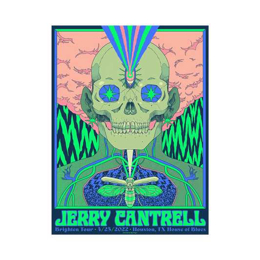 Brighten 2022 Tour Houston Numbered Poster