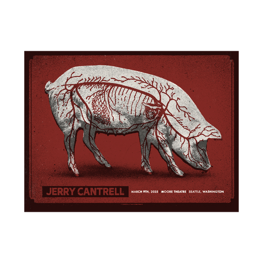 Seattle 3/9/25 Tour Poster