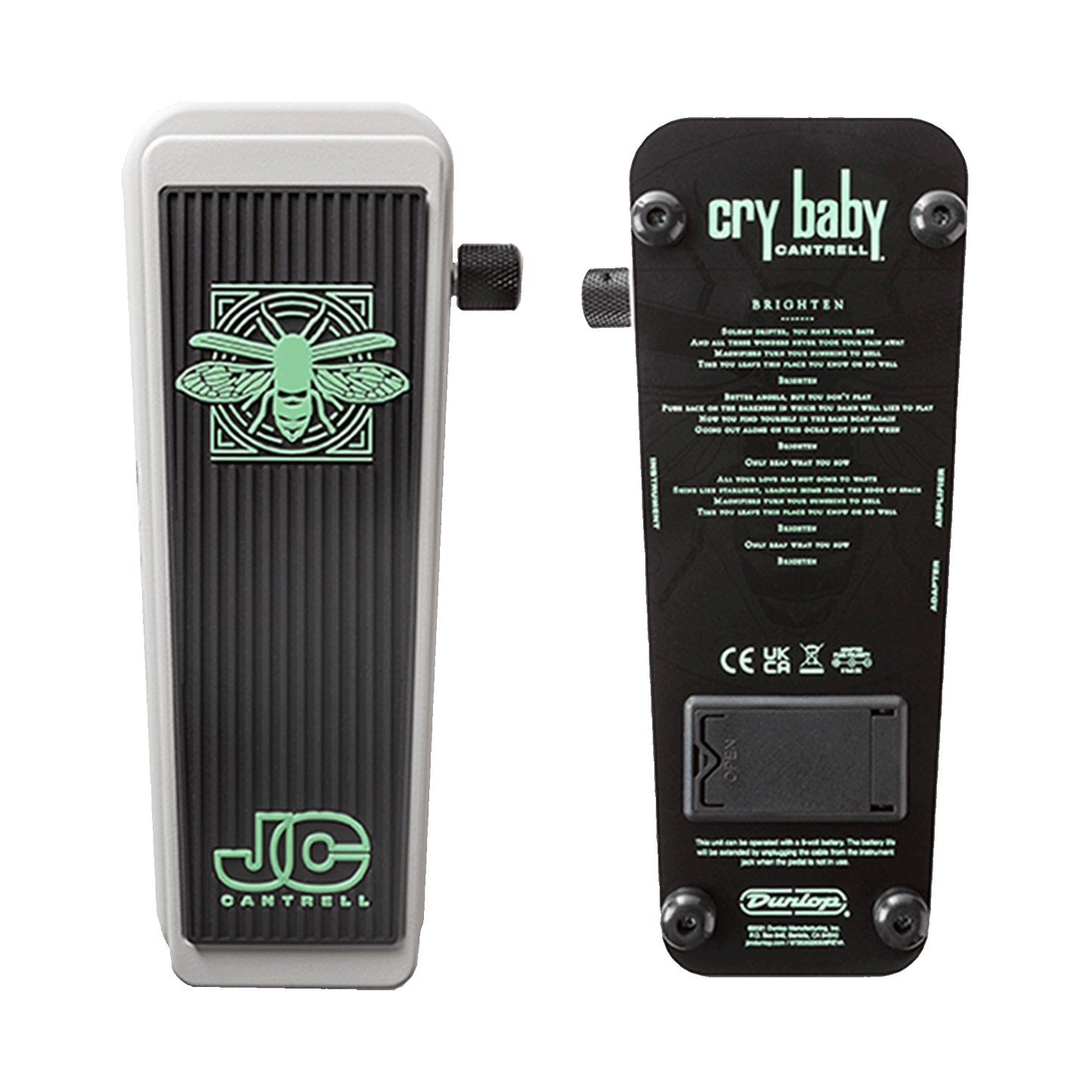 Jerry Cantrell Signed Cry Baby® Firefly Wah Pedal