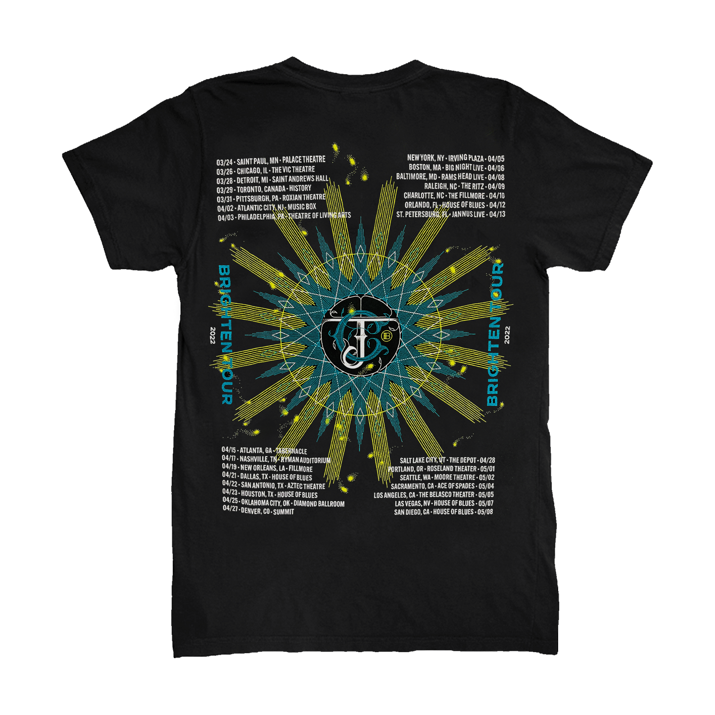 Brighten 2022 Tour T-Shirt